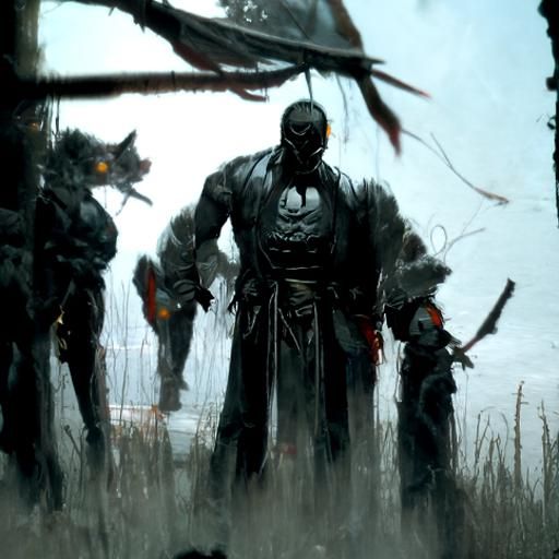 Sinister Warriors Inspired by Fantasy Art