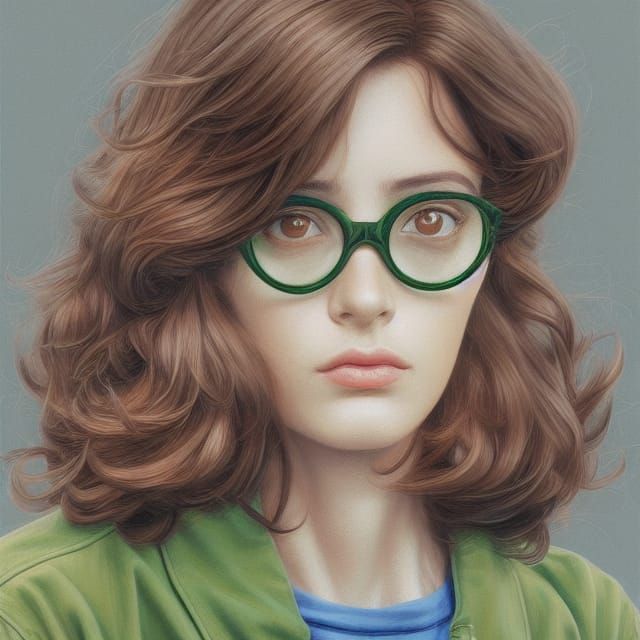 Daria Morgendorffer Digital Painting by Artgerm