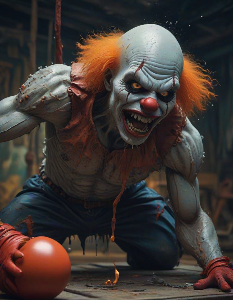 YOU DARE TO CALL ME A CLOWN ?