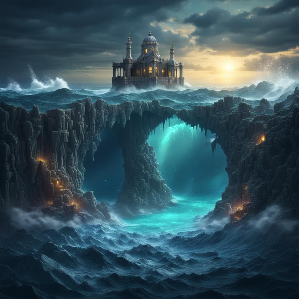 Ocean Vortex: Fantastical Art in Unreal Engine