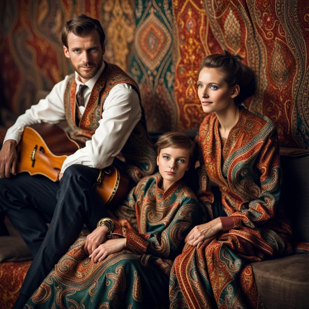 Surreal Restaurant Scene with Aliens and Humans