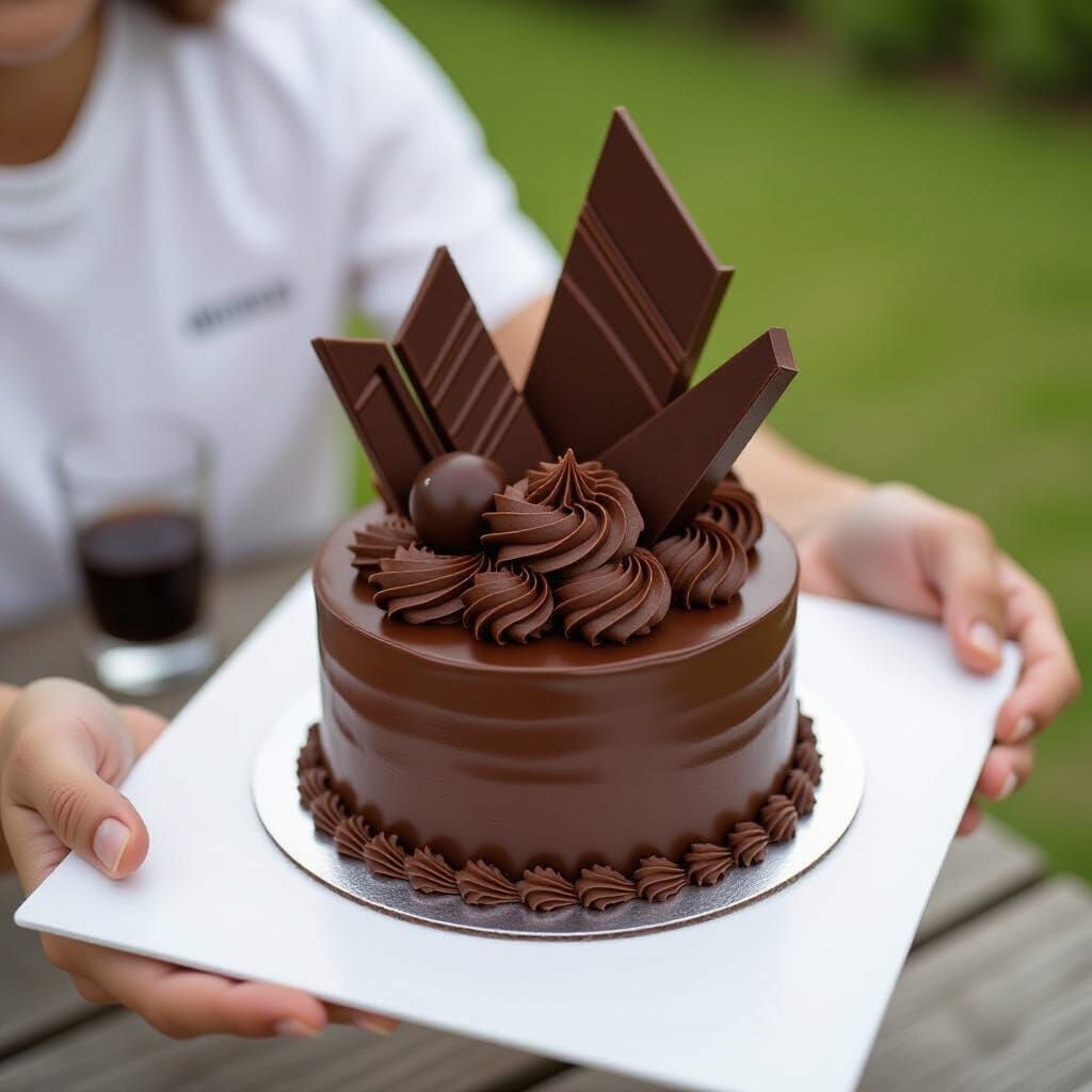 Chocolate Masterpiece Generated by AI