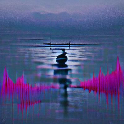 Abstract Sound of Silence Visualization