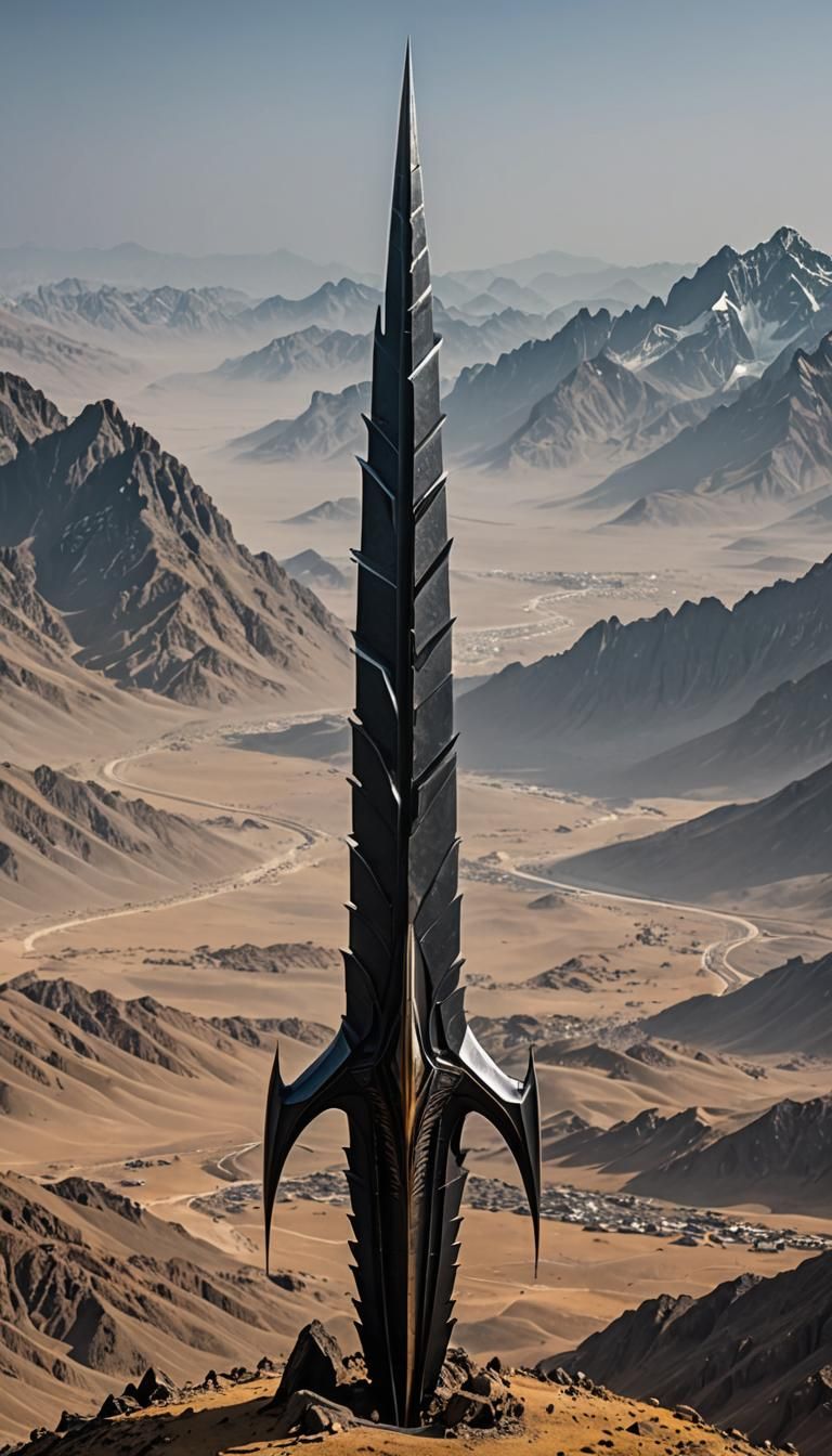 Serrated Dragon Spire in Opalescent Glory