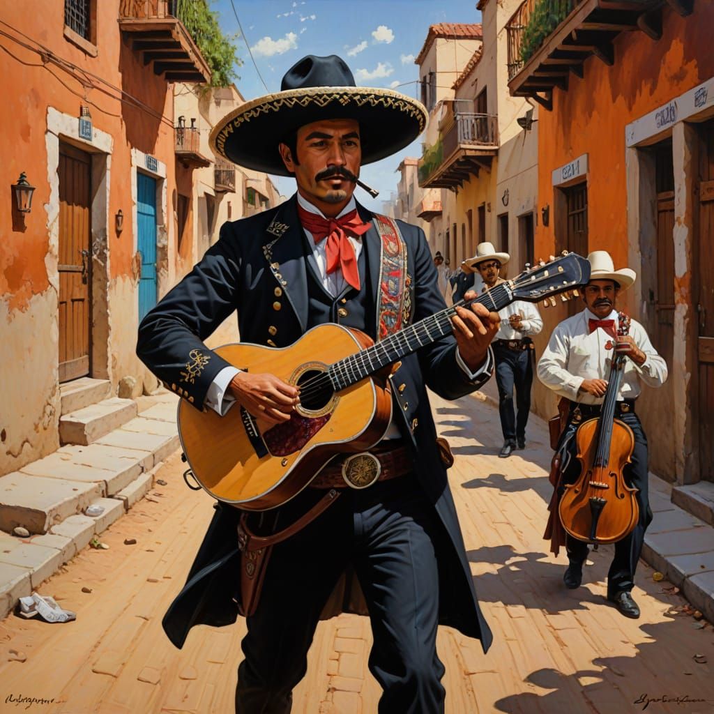 Travelling mariachi