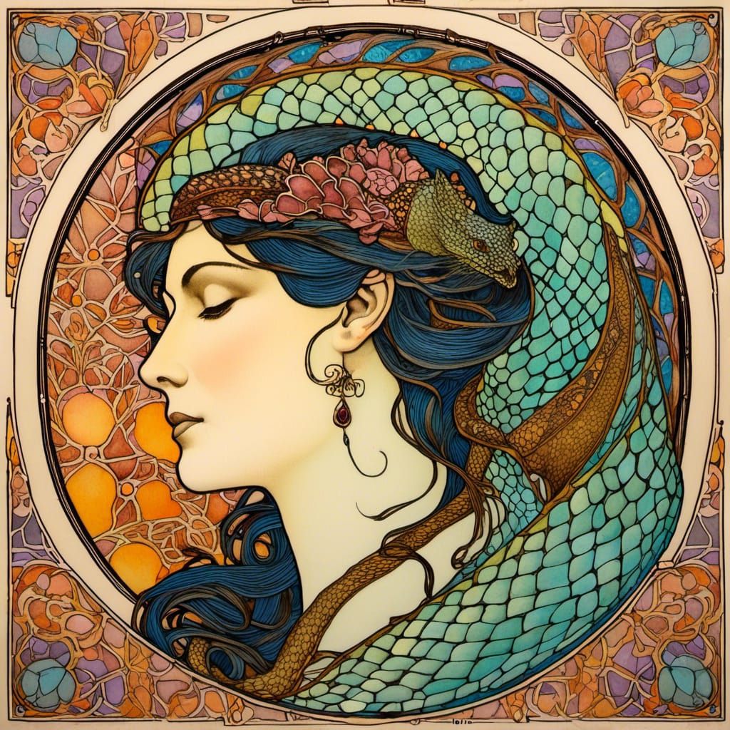 Basilisk maiden