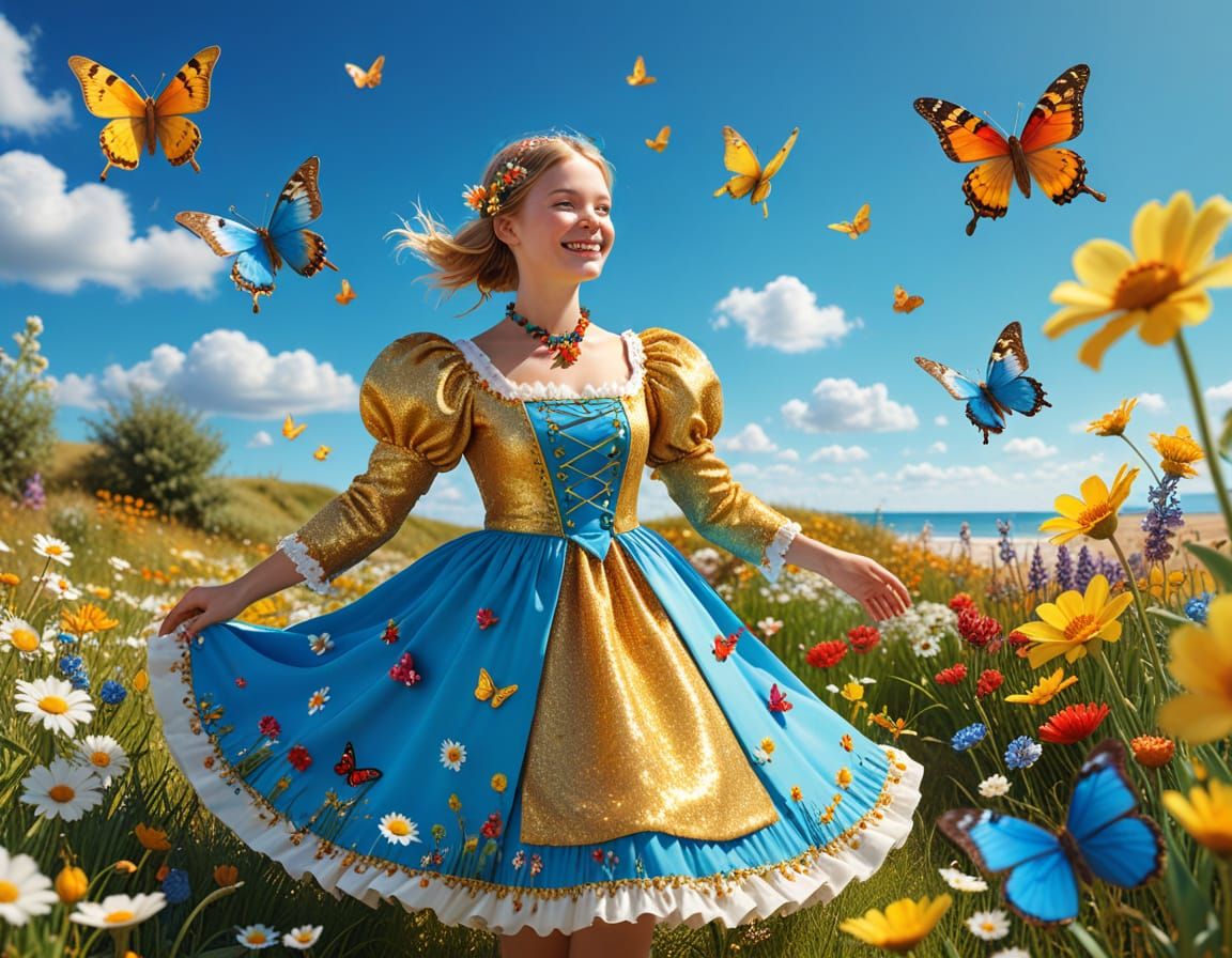 Four Seasons: 3D Rendered Anthropomorphic Figures