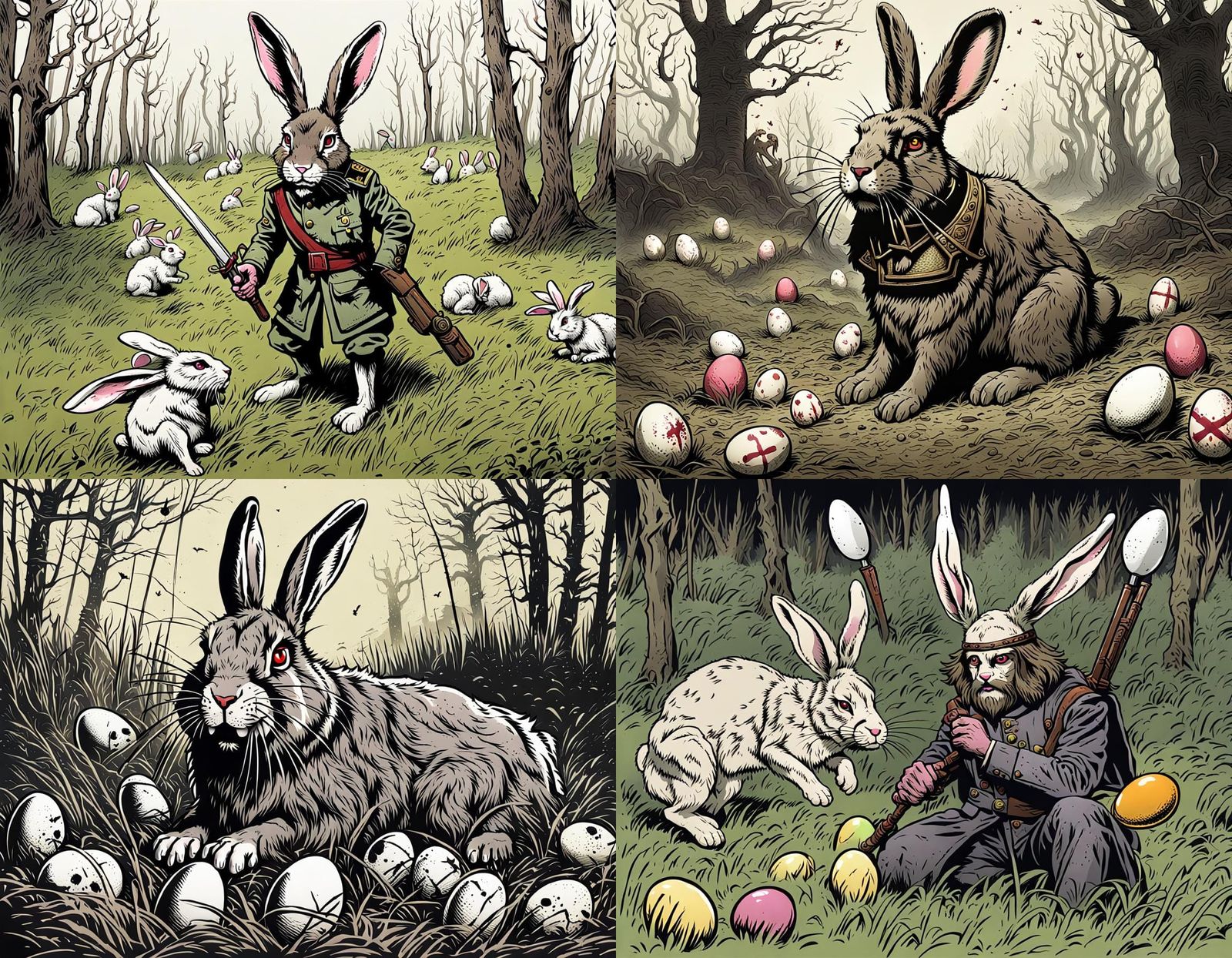 Barbaric Easter Egg Hunt: General Woundwort's Sacrifice