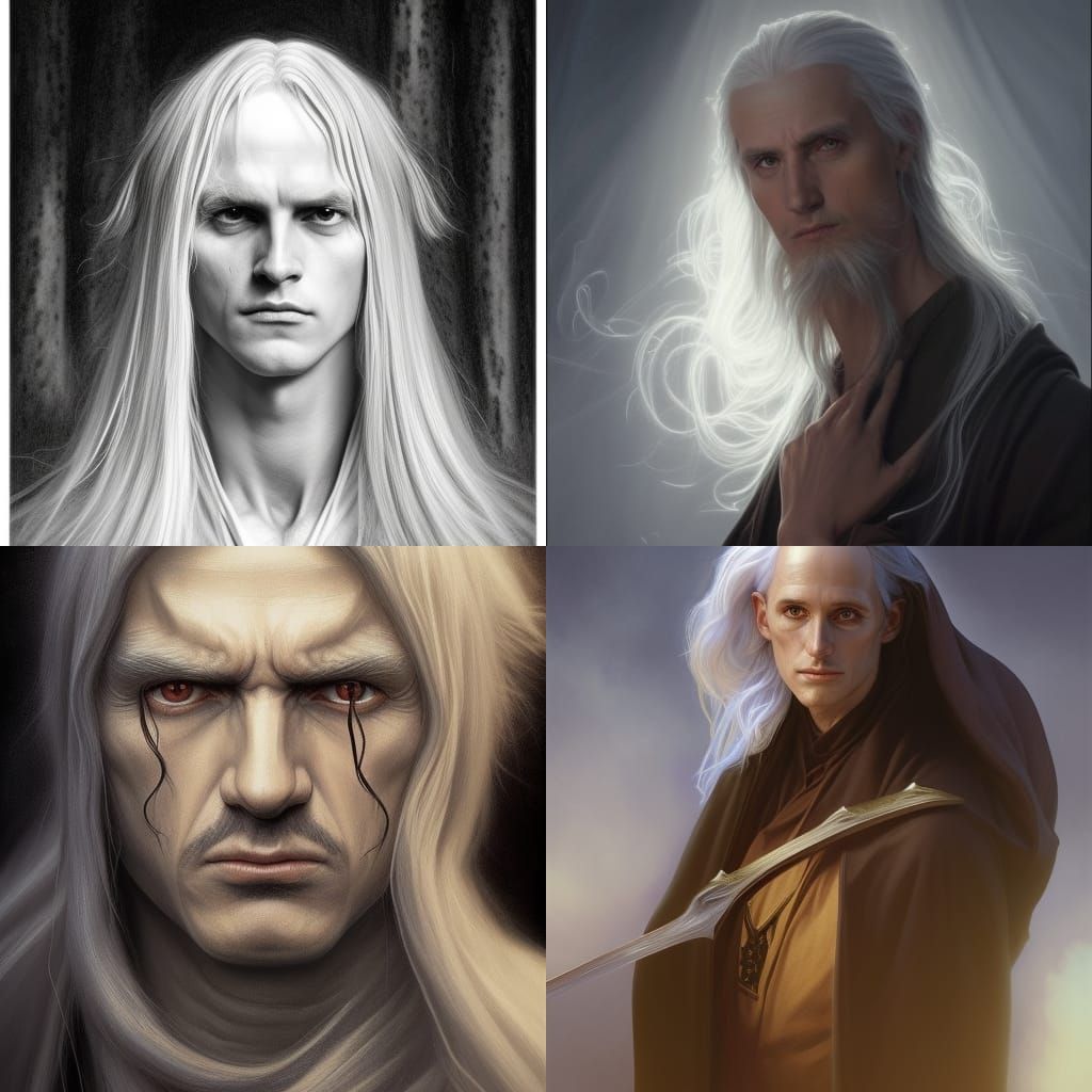 portrait of a young raistlin majere, dark, piercing eyes, gentle expression, esoteric clothing, photorealistic, highly d...