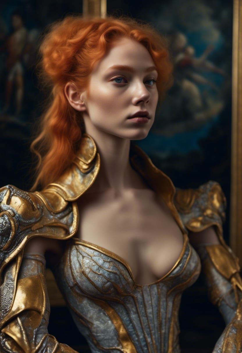 Hyperrealistic Alien Couple: A Mapplethorpe-Inspired Portrai...