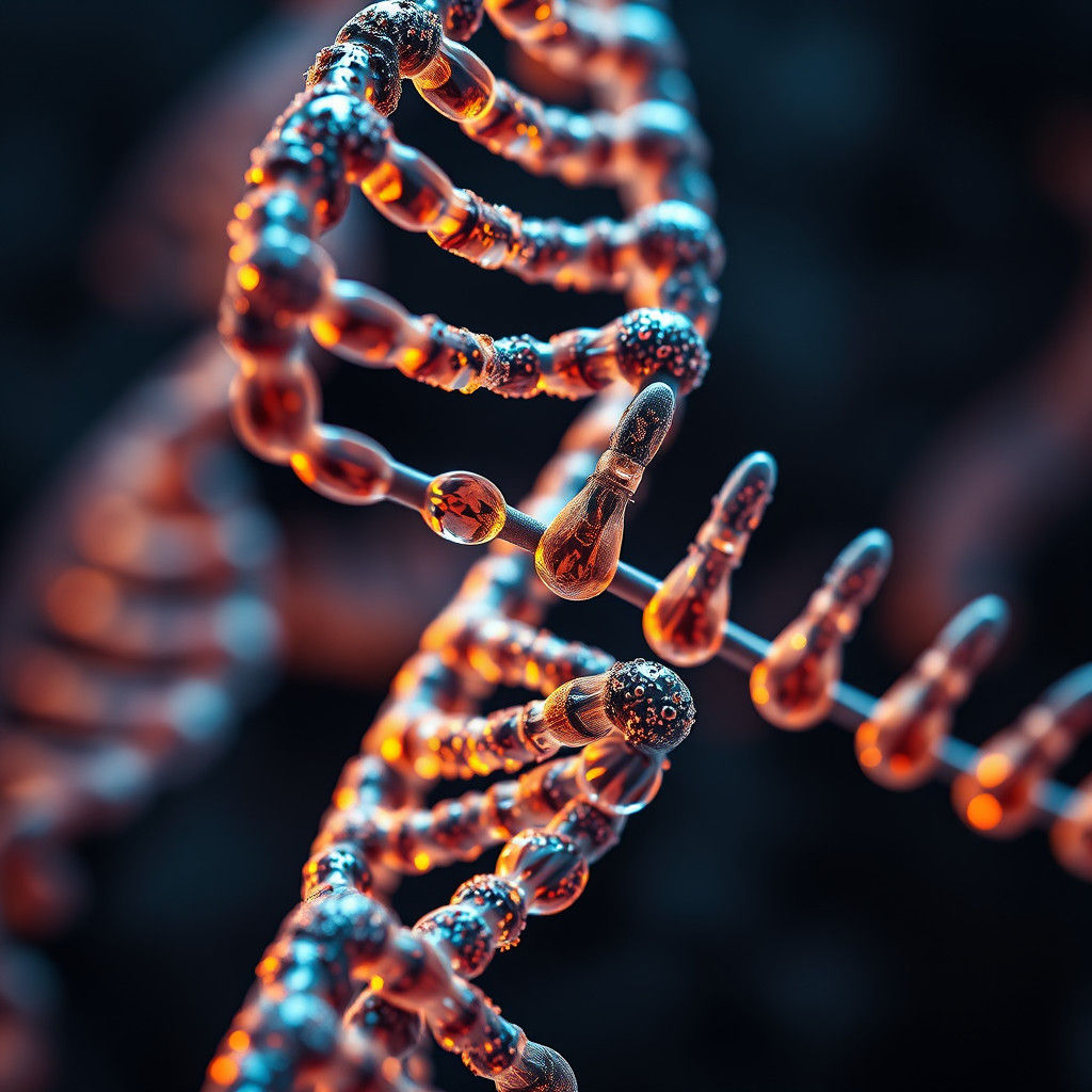 Detailed DNA Helix in High Definition