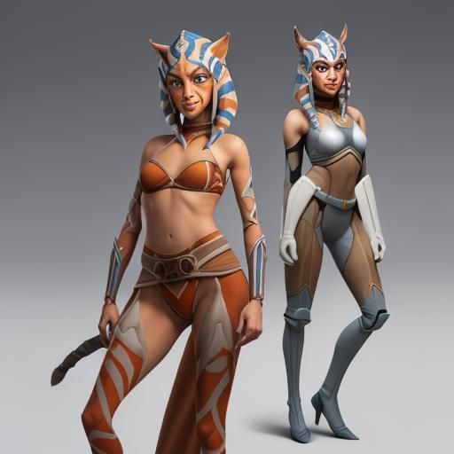 Ahsoka Reimagined as a Centaur