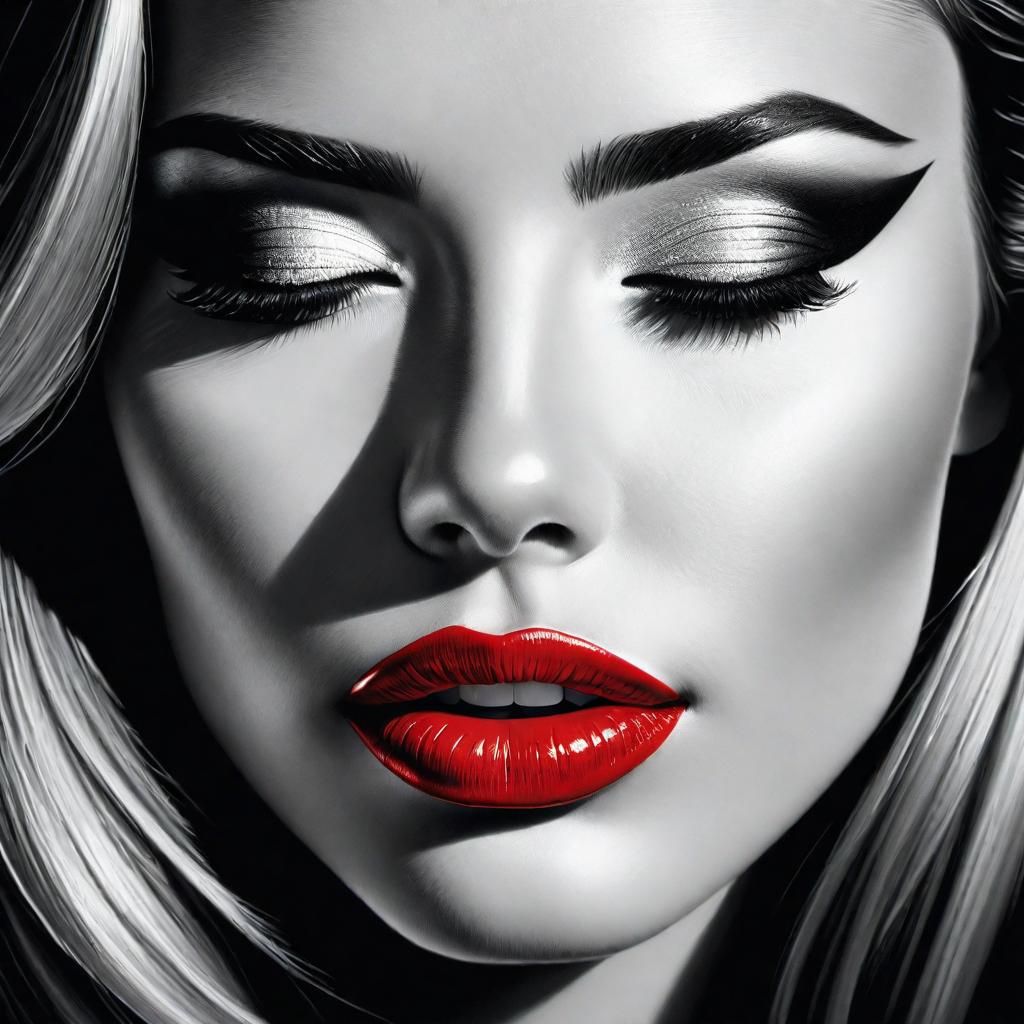 Red lips