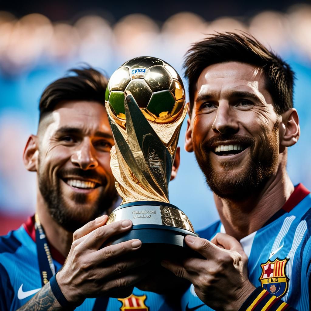 Soccer Star Celebrates Victory: Professional Portrait