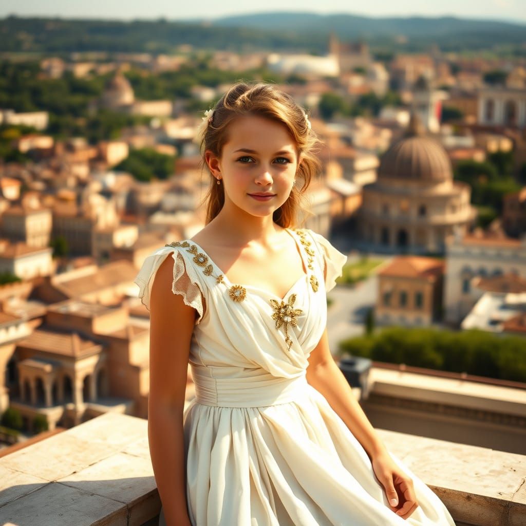 Roman Matron in Cinematic Realism