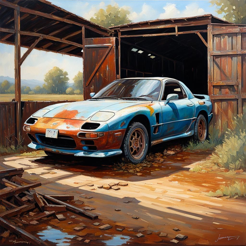 Mazda RX7 FC Barn find