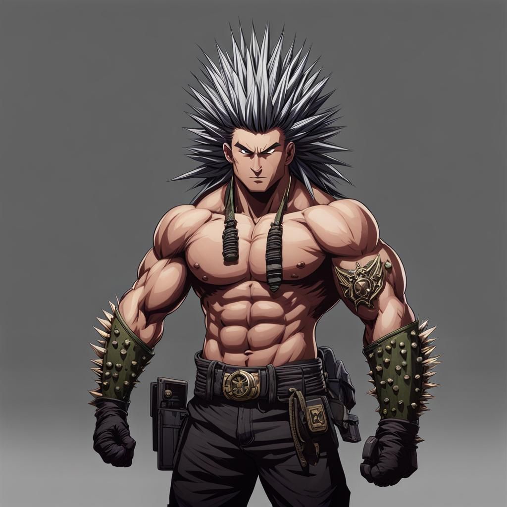 Small Buff Man Named Spiky