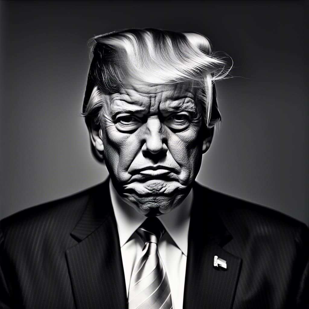 Criminal Mugshot in Analog Style Photography