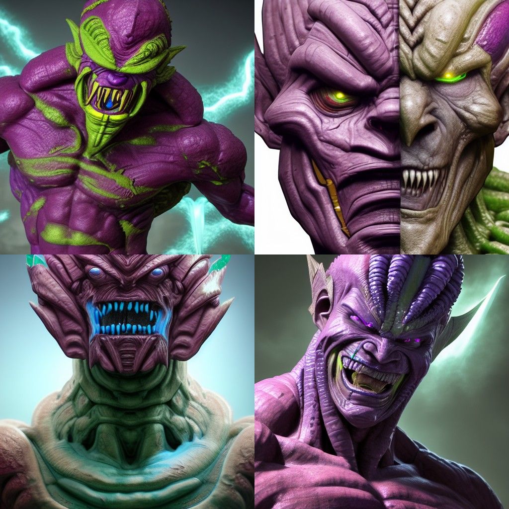 Cthulu Inspired Biopunk Portrait in 8K Resolution