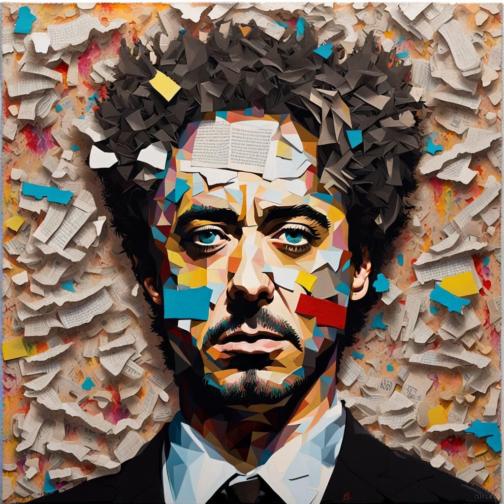 A Marvelous Metamorphosis: Robert Downey Jr. Transcends Iron Man into a Paper Mache Masterpiece