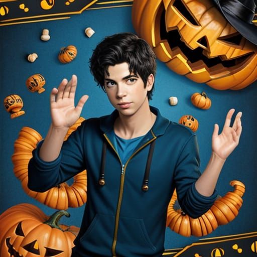 Percy Jackson Twisted Trick-or-Treat Scene