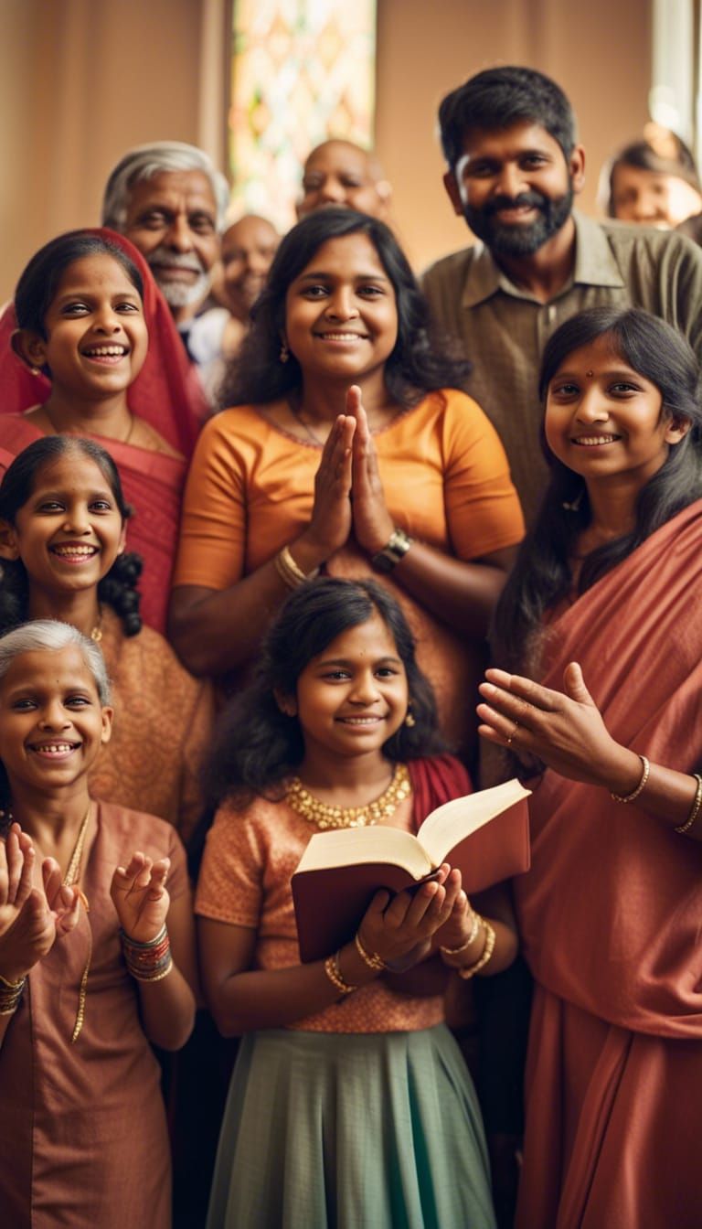 Indian Christian Church Sunday Celebration