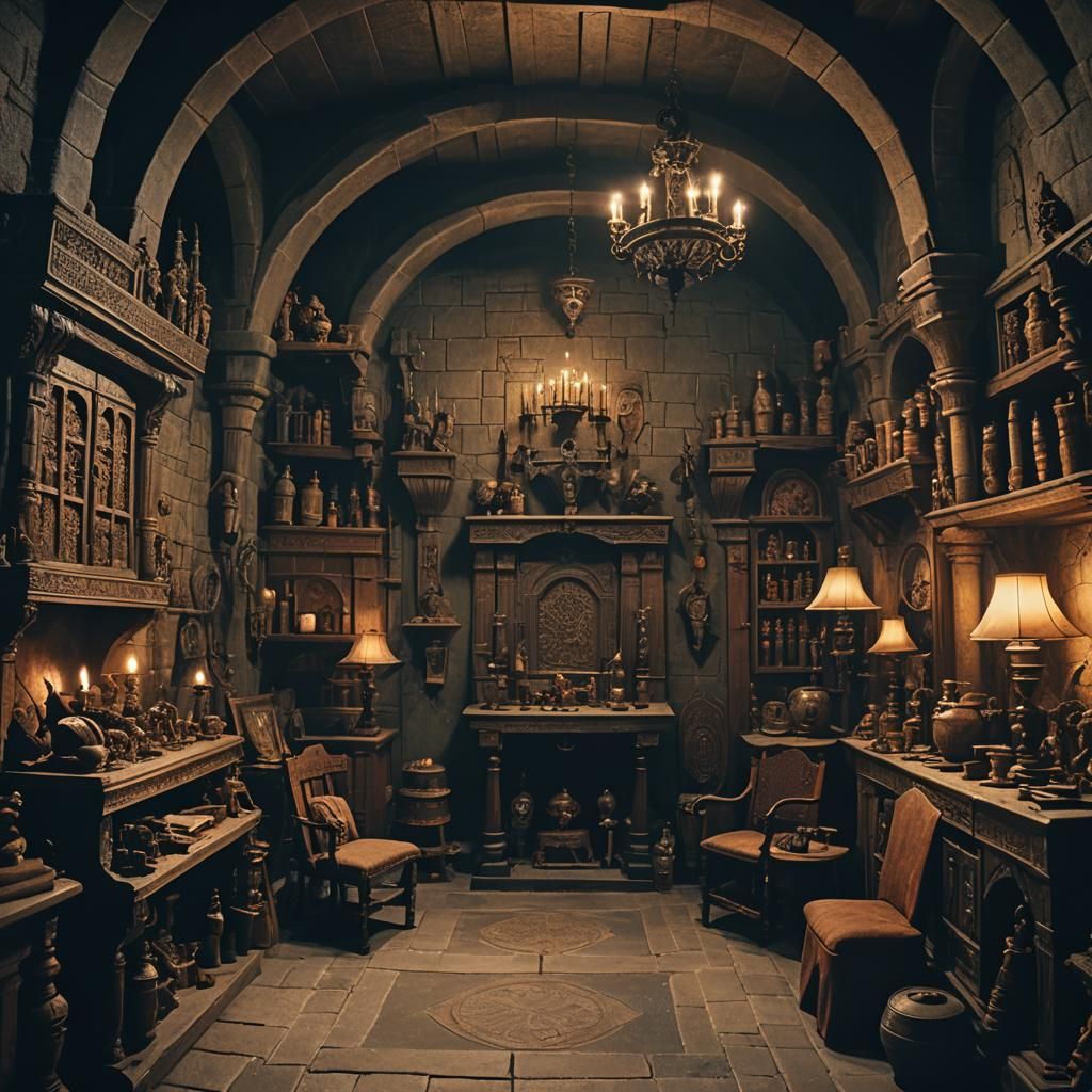 Deep down under the castle