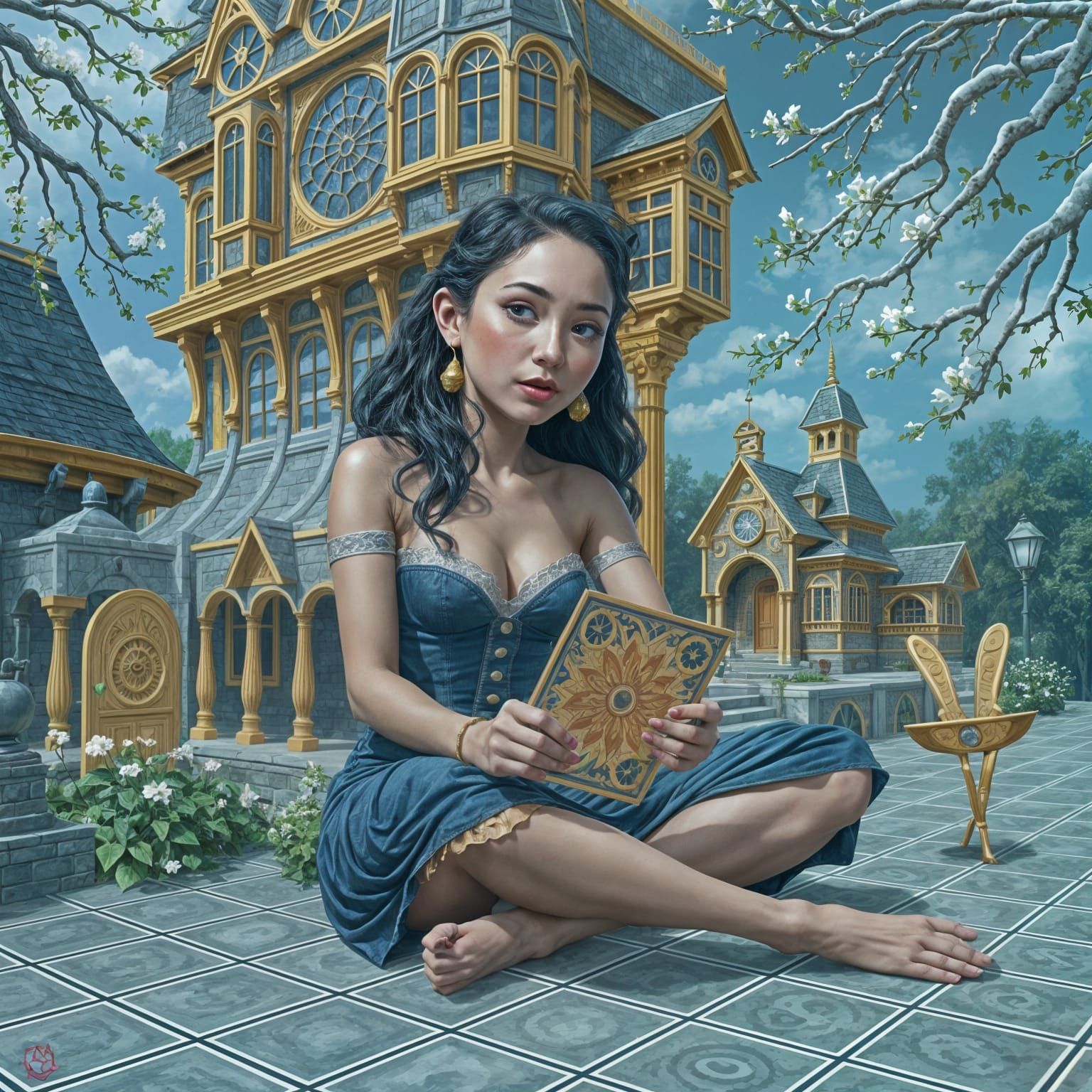 A Serene Tropical Abode in High Definition