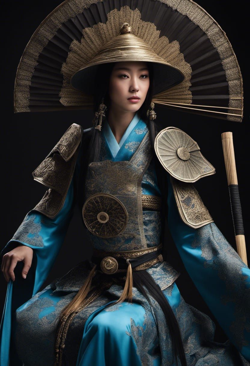 Samurai Princess Kitana in Armored Kimono