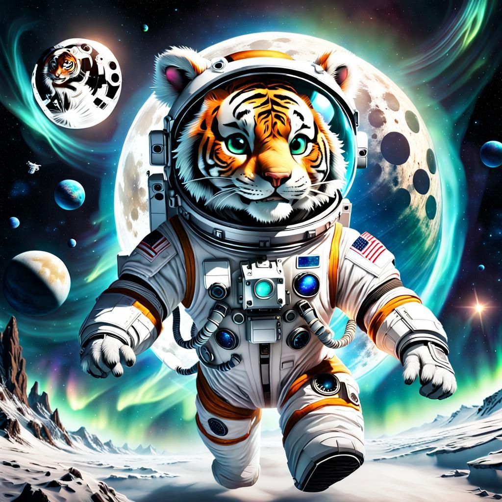 Cats in space, Tiger Astronaut