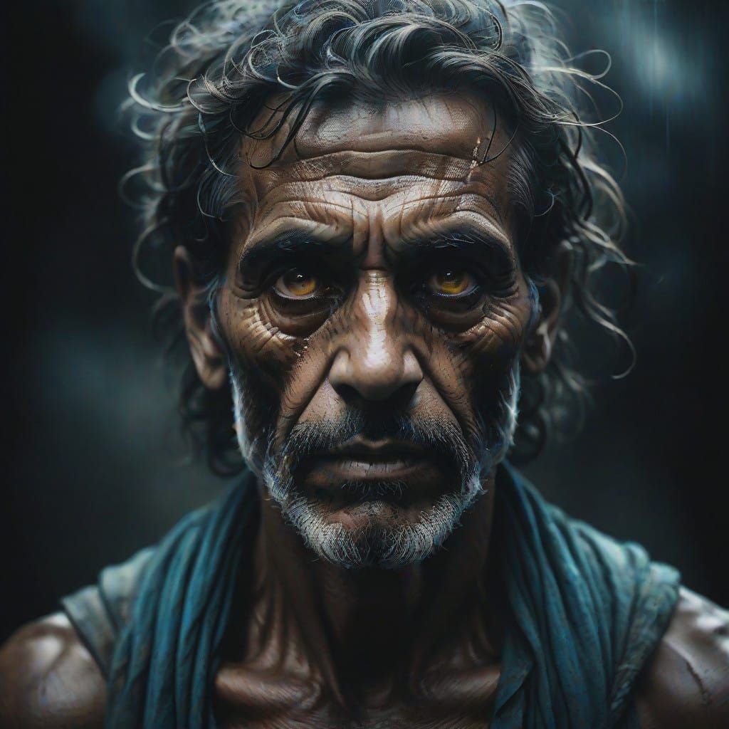 Enoch's Celestial Abduction in Ethereal Light