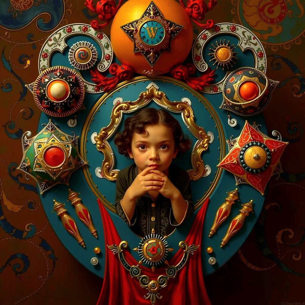 Abstract Swirling Motion and Warped Forms