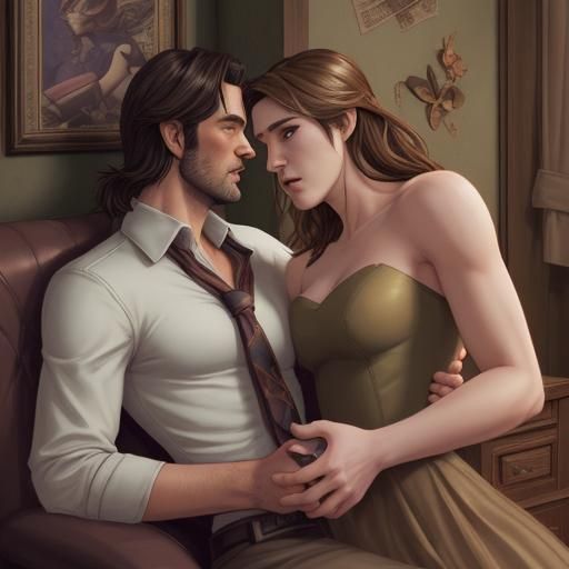 Bigby Wolf and Keira Swan Romance Comic