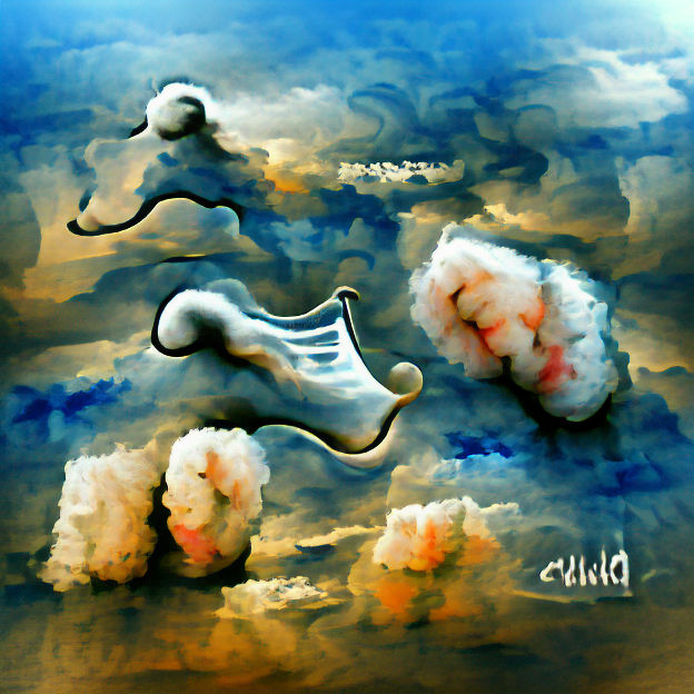 AI Generated Clouds Dancing and Billowing