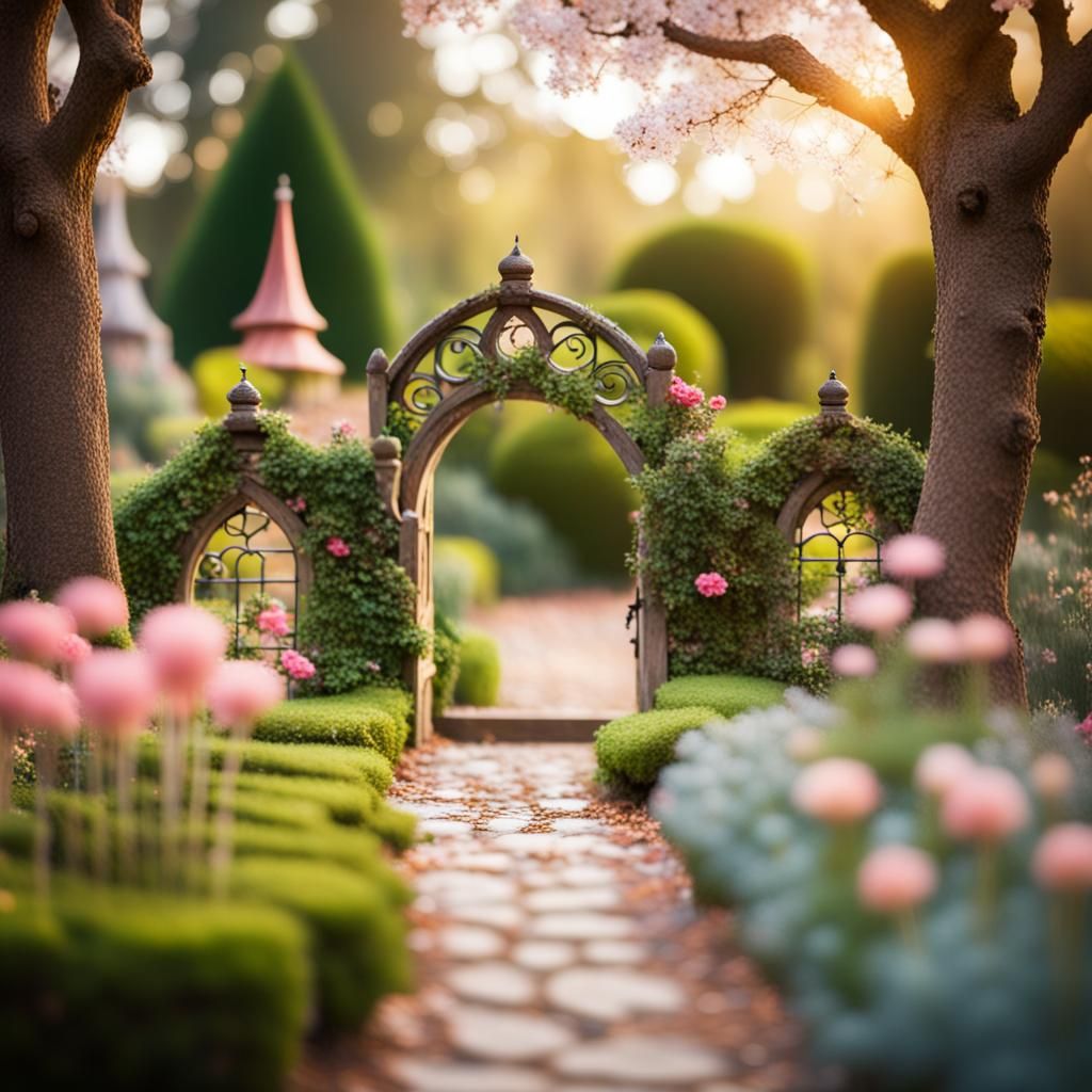 Enchanting Fairytale Garden in Professional Photography