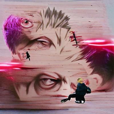 Jujutsu Kaisen Inspired Anime Artwork
