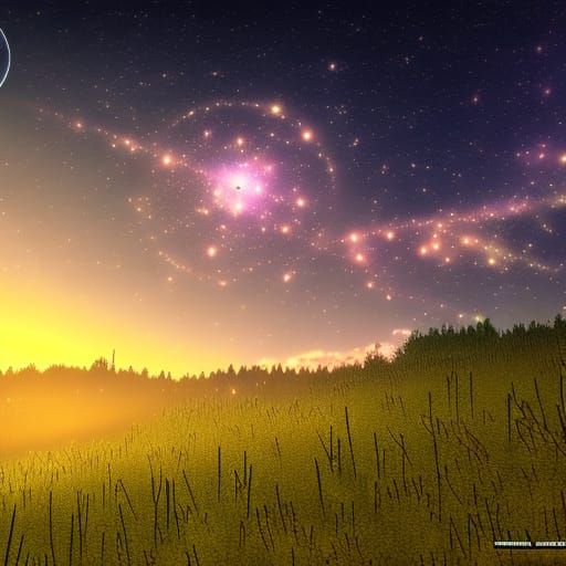 DayZ Wallpaper: Galaxy View in Digital Art