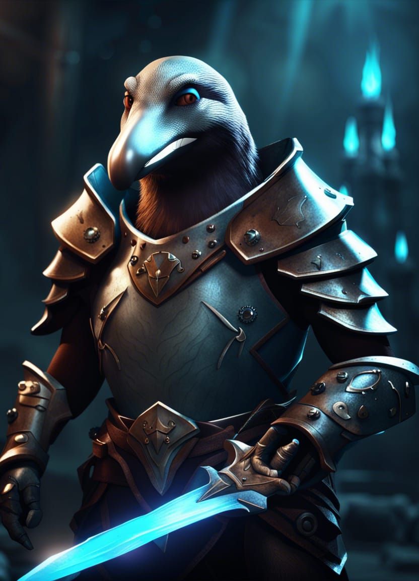 Bird Ice Warrior