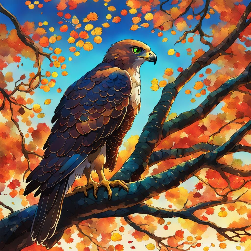 A Hawk in the Fall #4