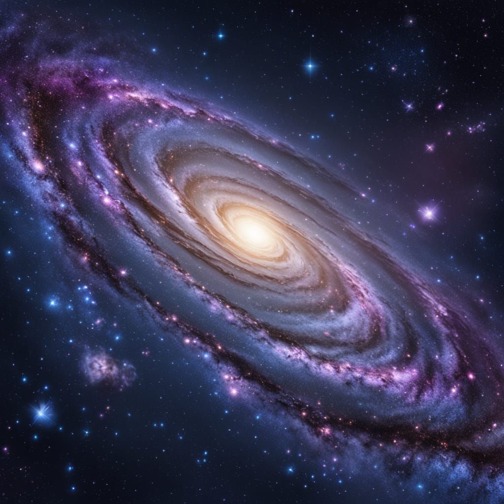 Surreal Cosmic Masterpiece in Photorealistic Style