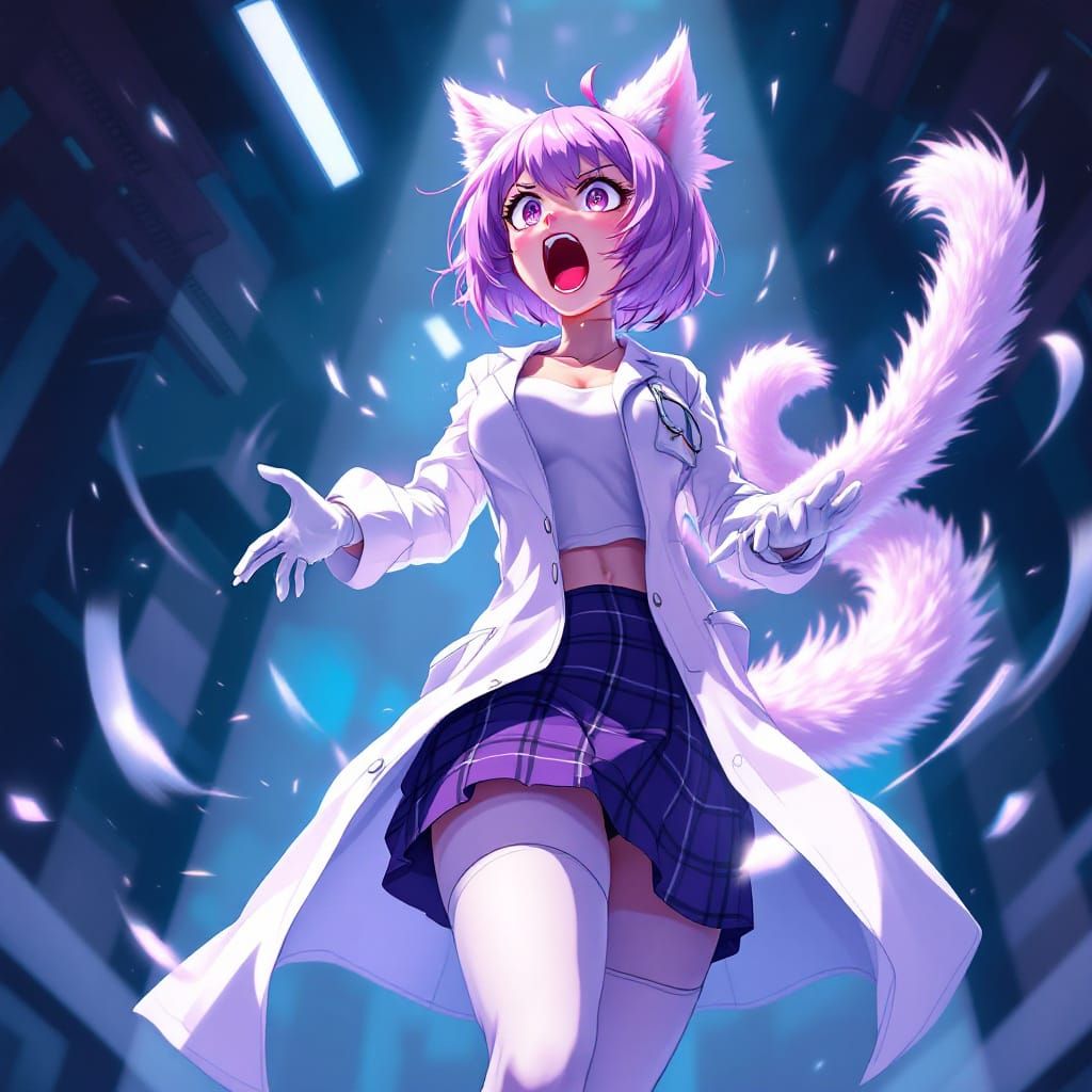 Catgirl Evil Genius