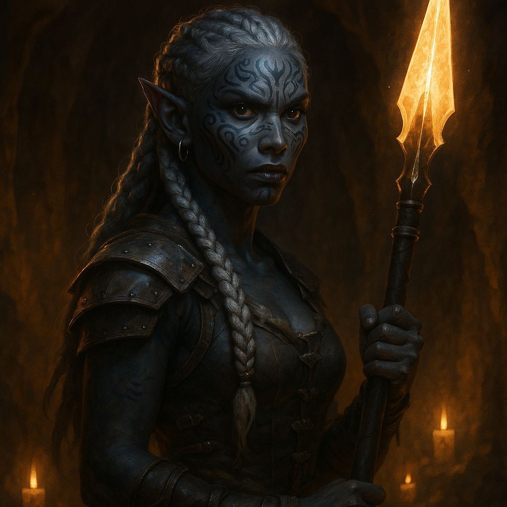 Drow Spear Warrior