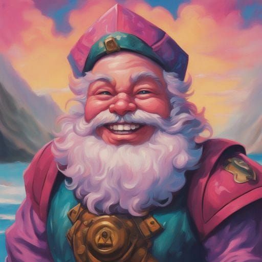 AI Generated Image of a Dwarf