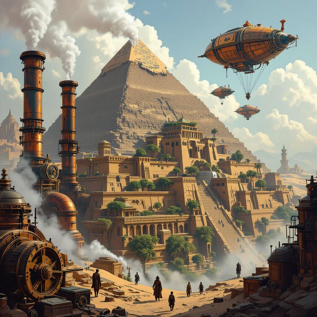 Steampunk Seven Wonders: Industrial Age Marvels