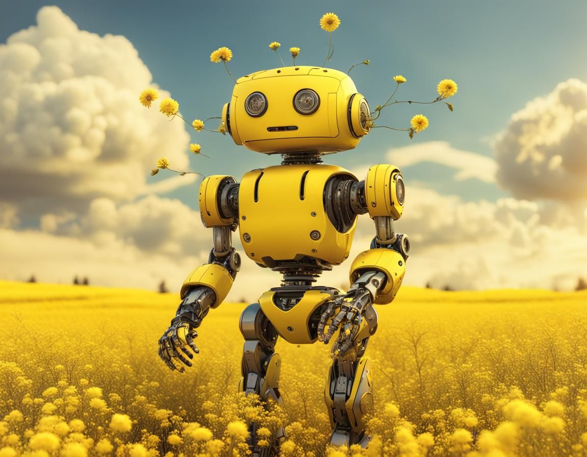 Yellow robot