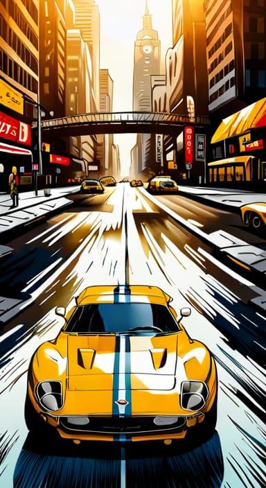 Steampunk Toyota 2000GT in Detailed Digital Art