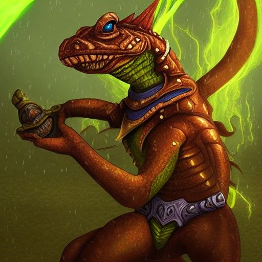 Lizardfolk Mage Escapes Alcatraz in Warcraft Adventure