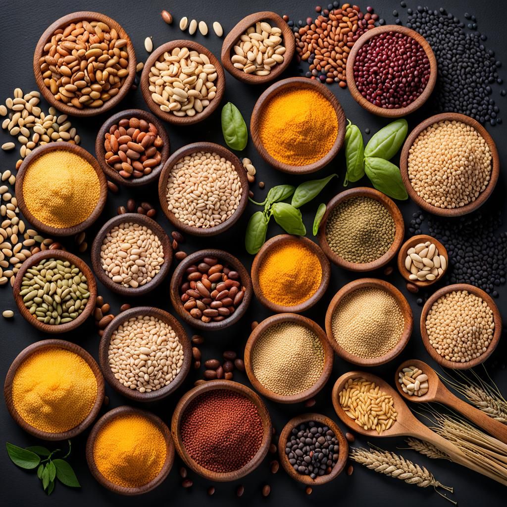 Grains and Legumes Ready for Export