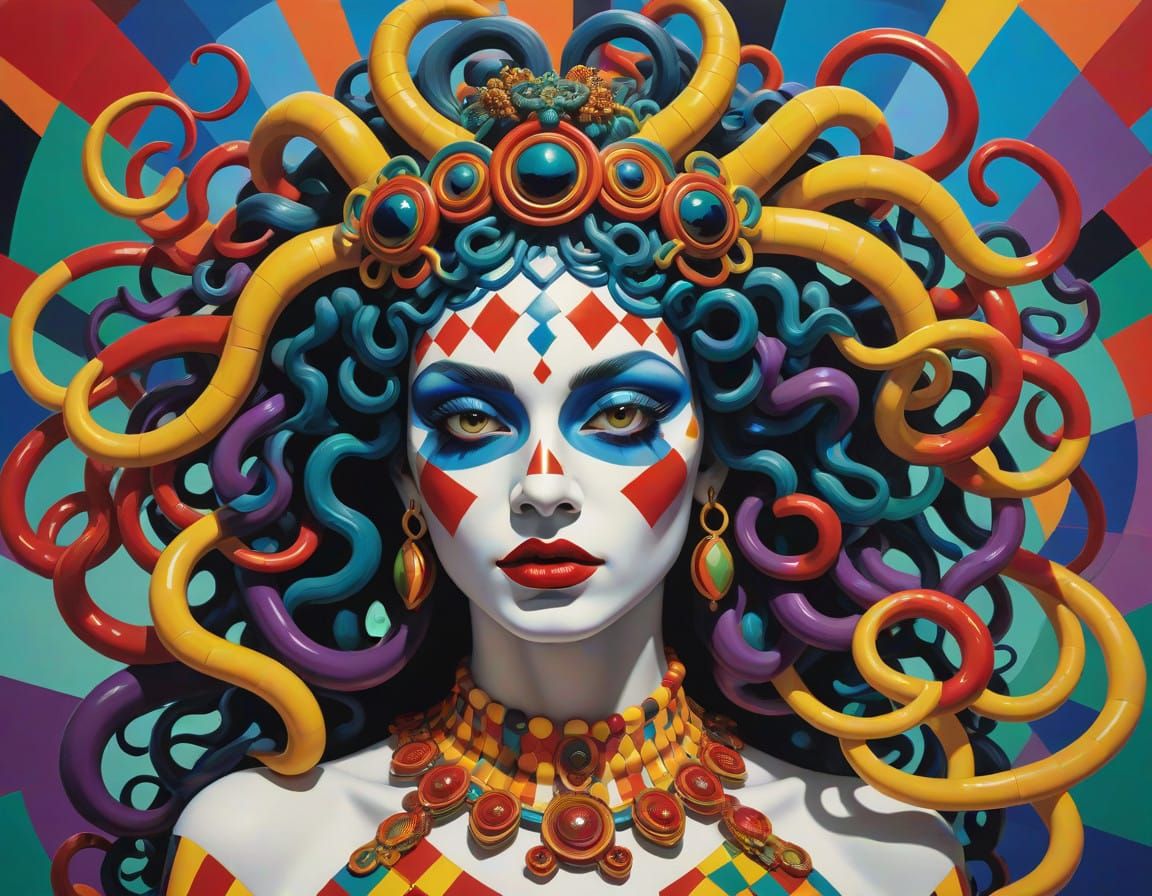 Harlequin Medusa