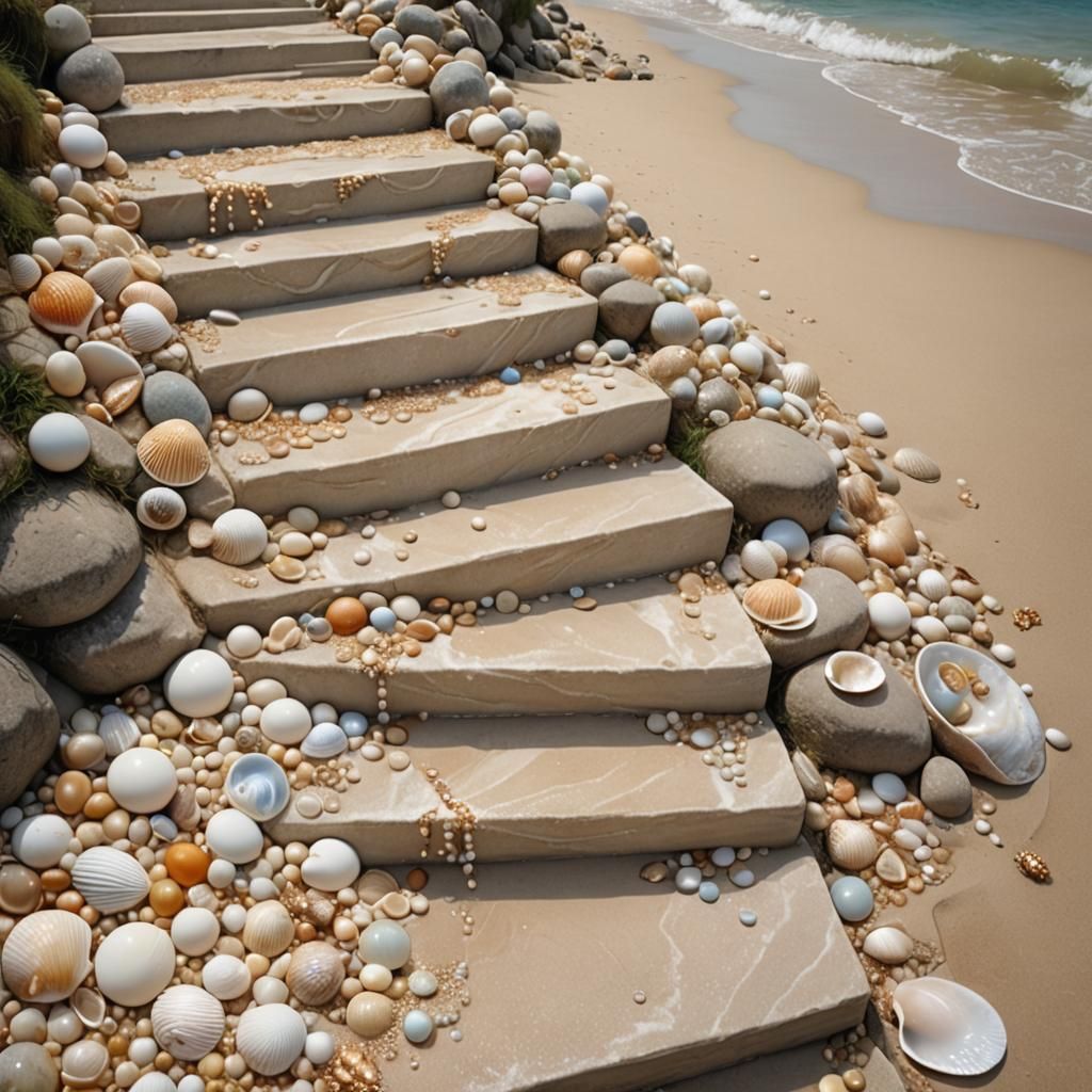 Dreamy beach steps 2